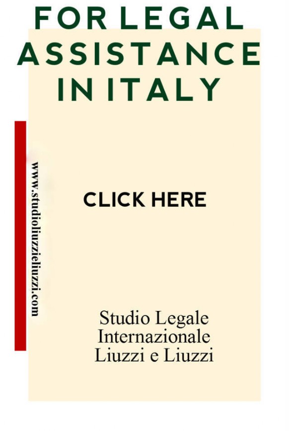Practice areas of italian law- legal and tax advice in Italy