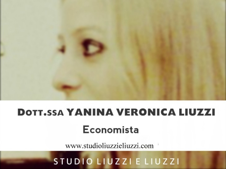 Dott.ssa Yanina Veronica Liuzzi Economista Internazionale- International Economist Dott.ssa Yanina Veronica Liuzzi Economista Internazionale International Economist- Economista
