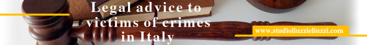 Receive legal assistance judicial and extrajudicial if you are a victim of a crime in Italy Criminal law assistance in Italy to victims of crimes