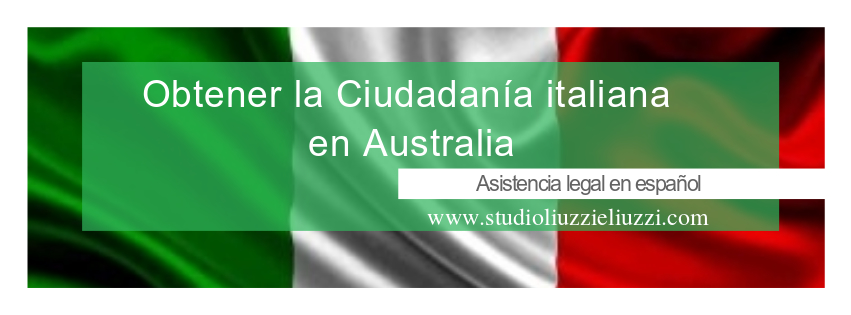 Obtener la ciudadanía italiana en Australia