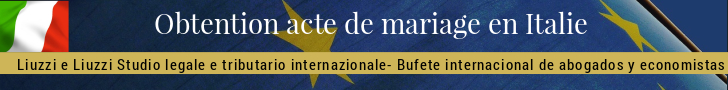 Obtenir actes italiens de mariage en Italie