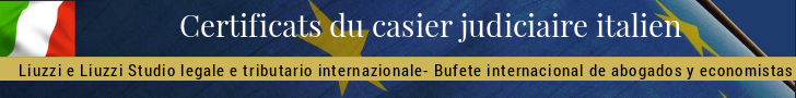 Certificats du casier judiciaire italien- Documents italien Certificat Police Italie