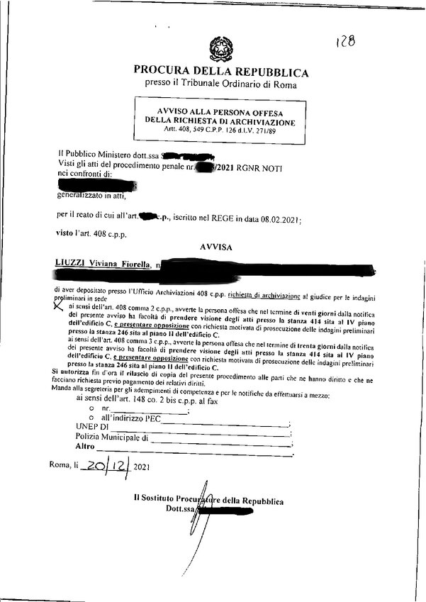 Avvocato Cassazionista Viviana Fiorella Liuzzi- Abogada Italia- Spagna- Españ