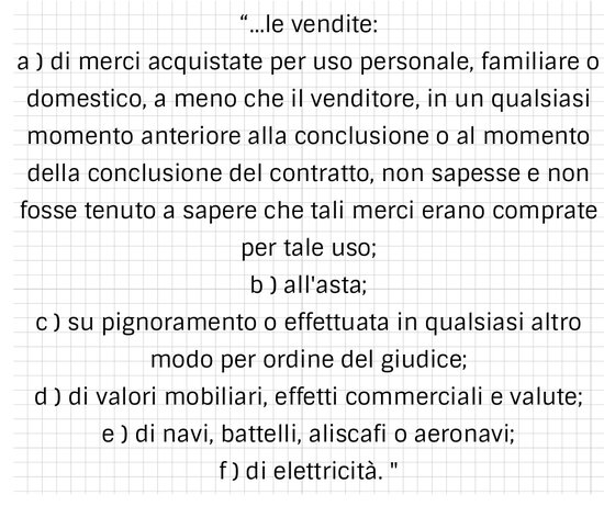 Contratto di compravendita internazionale- Convenzione di Vienna 1980